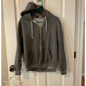American Apparel Hoodie - Salt & Pepper Grey
